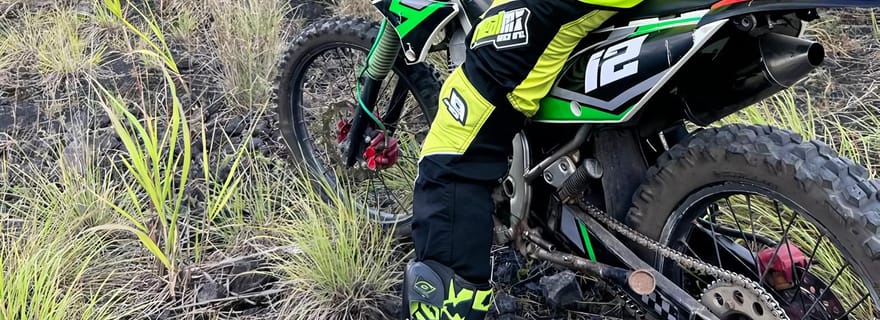 Montagne Batur Dirt Bike Adventure & Lunch