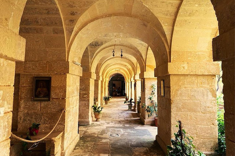 Valletta: Monastery and Secret Garden Entry Ticket