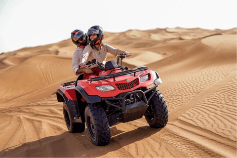 Abu Dhabi: Quad Bike ATV Safari, Camel Ride and Sandboarding