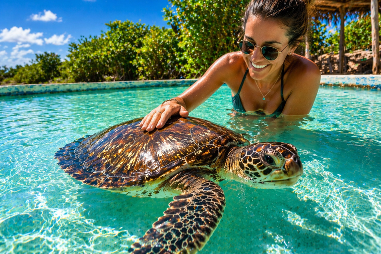 Nungwi: Swim with Sea Turtles at Sanctuary with Transfer Private Tour with Hotel Transfer Anywhere in Zanzibar