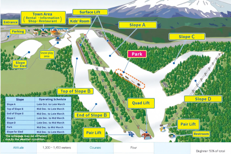 Tokyo: Mt Fuji Ski and Hot Spring Day Trip with Hotel Pickup 7:30 Pick&Drop from Hotel/BnB