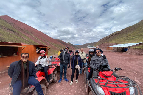Cusco: ATV tour From Red Valley + Rainbow Mountain Vinicunca 1 ATV for 2