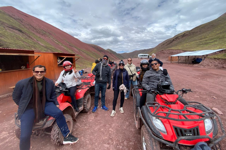 Cusco: ATV tour From Red Valley + Rainbow Mountain Vinicunca 1 ATV for 2