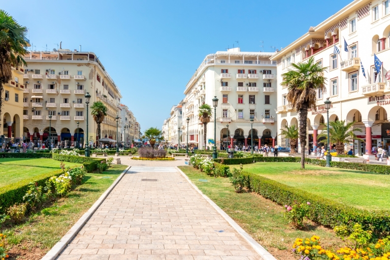 Thessaloniki: Erster Entdeckungsspaziergang und Lesespaziergang