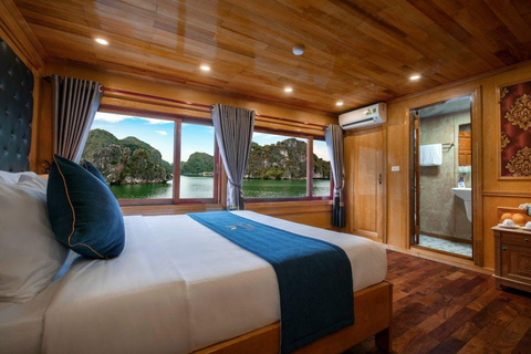 From Ninh Binh: 2-Day 4-Star Lan Ha & Halong Bay Cruise Tour