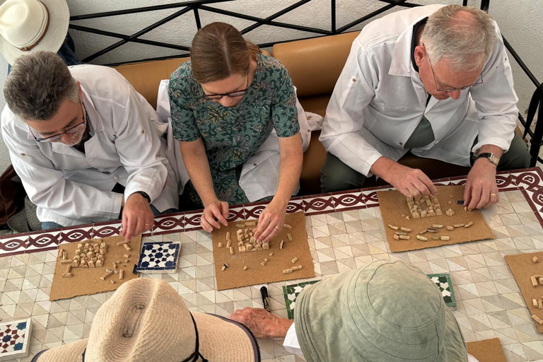 Artisan for a Day: Pottery & Zellige Workshop in Fez
