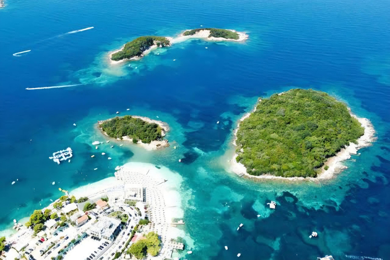 Tirana: Ksamil, Blue Eye, & Peshtura Waterfall Trip Private