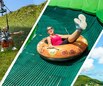 Sint Maarten: L'Olandese Volante, il giro in goletta e la zipline