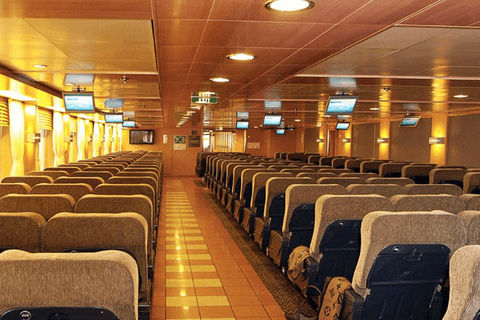 Santorini: Ferry Ticket to Paros or Naxos with Hotel Pickup Ferry Transfer from Santorini to Naxos