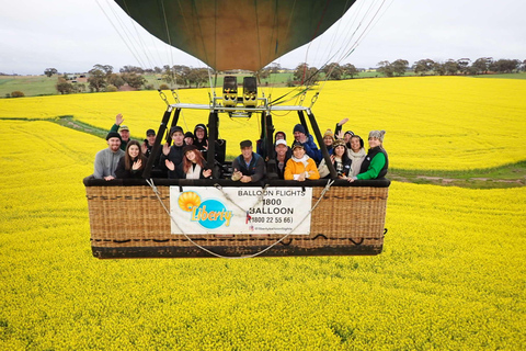 Vol en montgolfière INCLUANT la navette de Perth à NorthamTransfert de retour