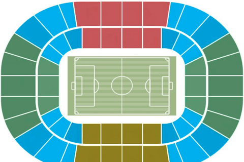 Barcelona: FC Barcelona Wedstrijd Tickets in het Olympisch StadionFC Barcelona vs Osasuna: zijticket