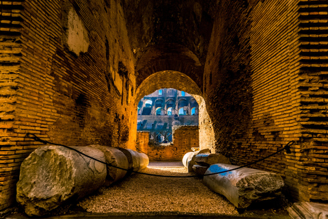 Rome: Colosseum Night Tour with Arena Floor Access