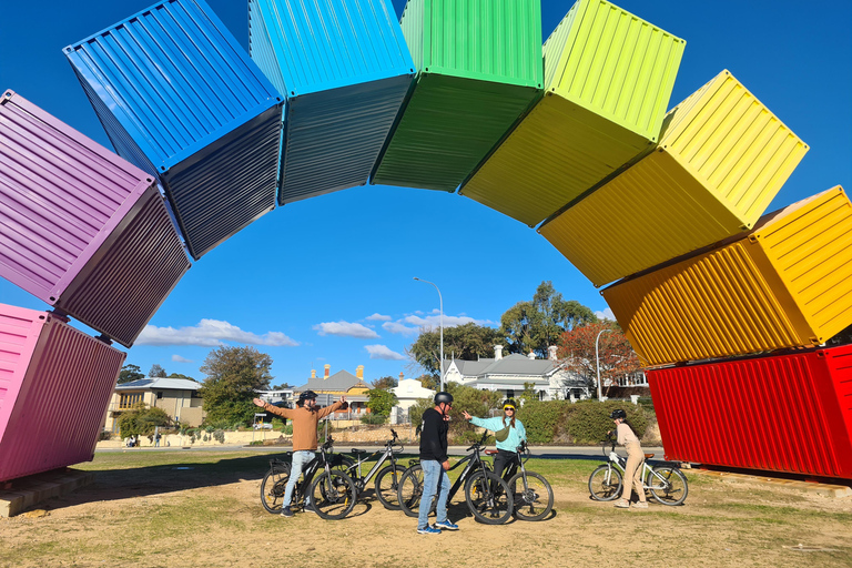 Passeio de bicicleta eléctrica em Fremantle 3 horas