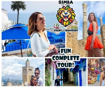 Fun VIP Tour: Tunis, Sidi Bou Said, Carthage | PICKUP ALL