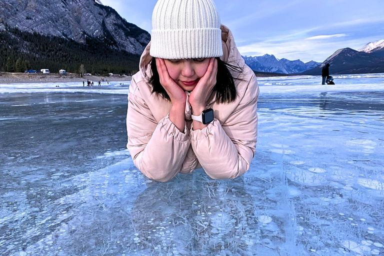 بحيرة أبراهام الفقاعية الجليدية/شلالات سونوابتا وبحيرة بيتو وبحيرة باوبحيرة فقاعات الجليد أبراها