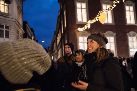 Copenhague: passeio a pé de Natal com guloseimas e bebidas