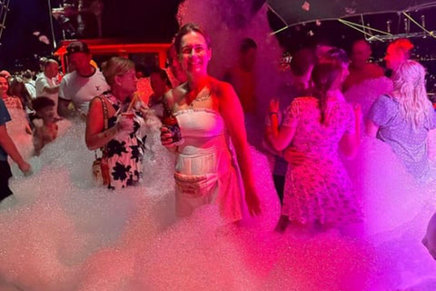 Barco Pirata ao Pôr do Sol em Alanya: Música e Festa da EspumaSUNSET PIRATE + TRANSFERÊNCIA