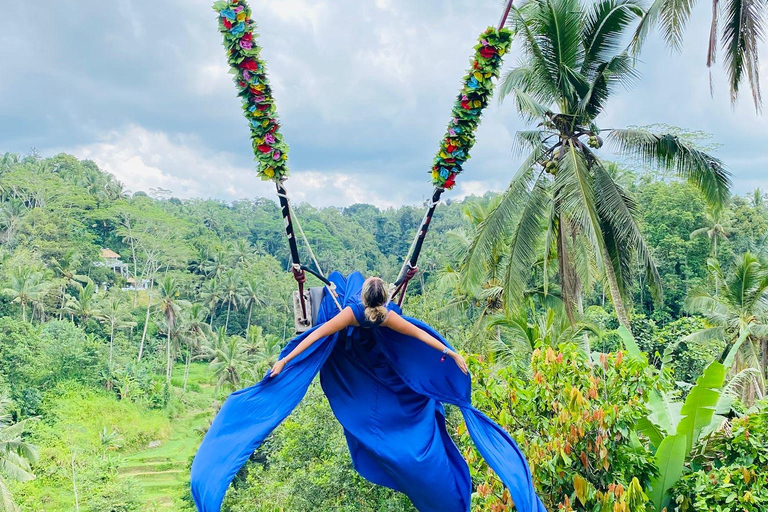 Ubud: Private Half-Day Tour Rice Terrace, Temple & Waterfall Private Ubud Half-Day Tour (Without Entrance Ticket)