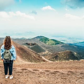 Desde Catania: viaje de 1 día al monte Etna y Taormina