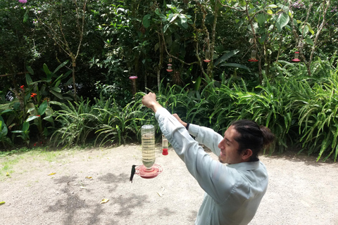 Quito: Waterfall, Hummingbirds, Butterfly Tour, Equator line