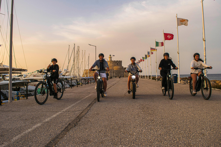 Rhodos: E-bike hoogtepunten zonsondergang of ochtendfototour