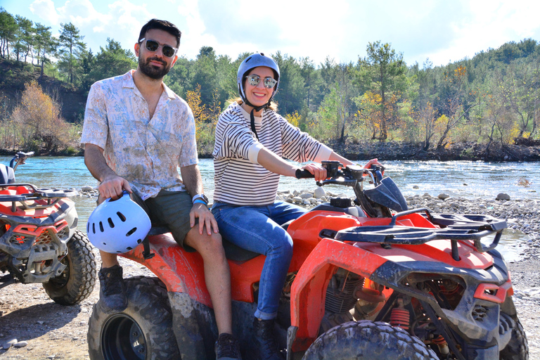 Antalya Outdoor Adventure: Raften, Jeep &amp; Quad met lunchSuper Combo 4-in-1-pakket