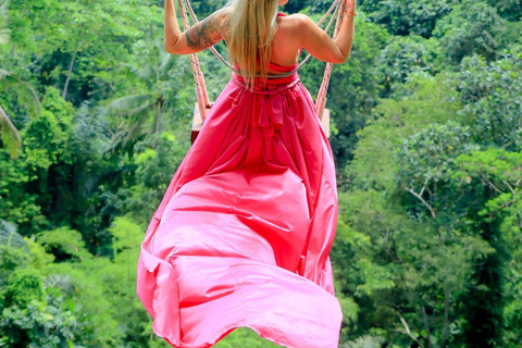 Ubud: Private Half-Day Tour Rice Terrace, Temple & Waterfall Private Ubud Half-Day Tour (Without Entrance Ticket)