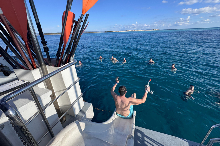 Ibiza: Formentera Boat Trip with Food, Drinks, & Bike Tour All- Inclusive Boat&Bike Tour in Formentera I Origin Edition