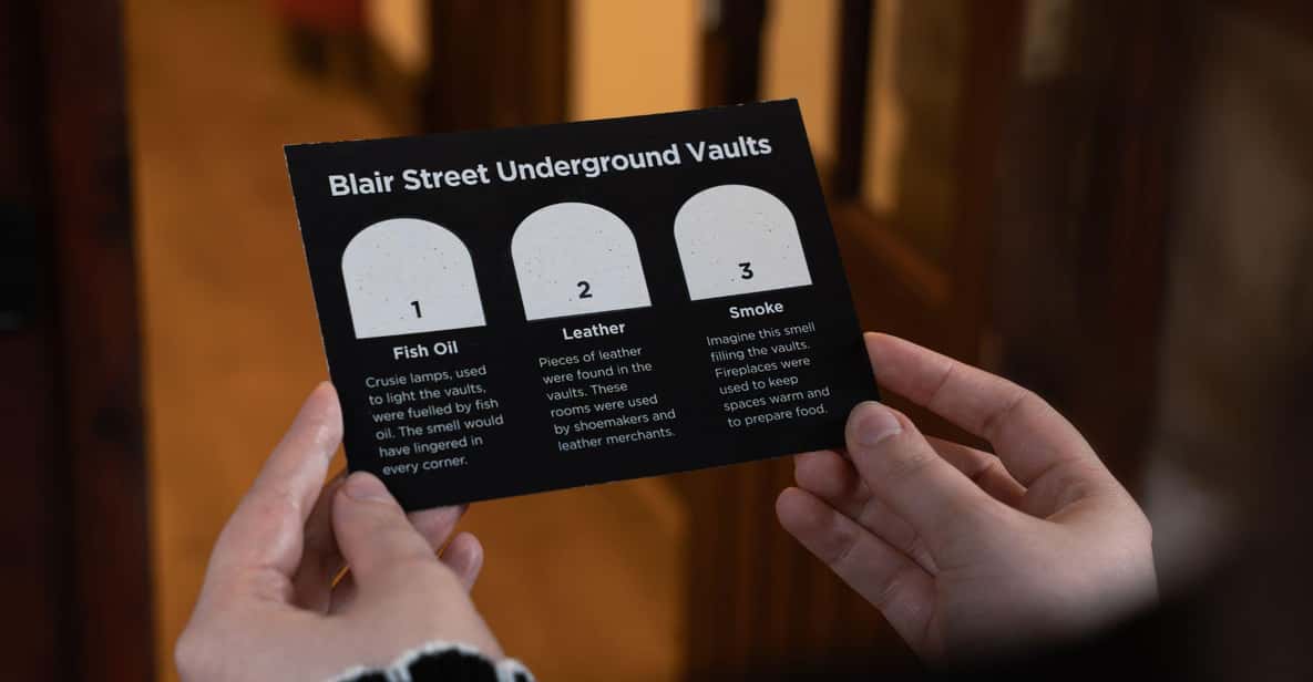 Afbeelding 3 van Edinburgh: multisensorische tour in kleine groep door de historische kelders
