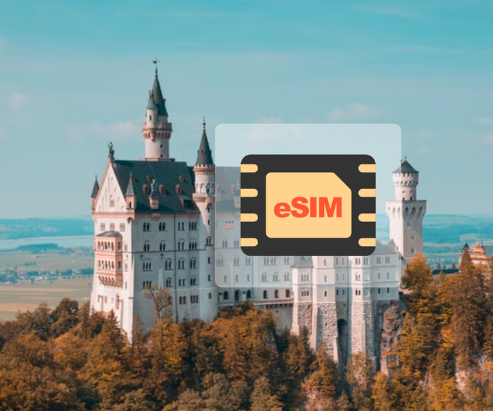 Germany: Europe eSim Mobile Data Plan