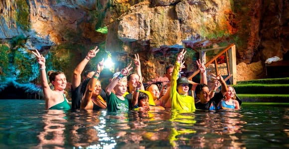Punta Cana: ATV Adventure with Cenote Swim & Taino Show