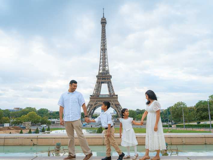 Paris: Professionell fotografering med Eiffeltornet