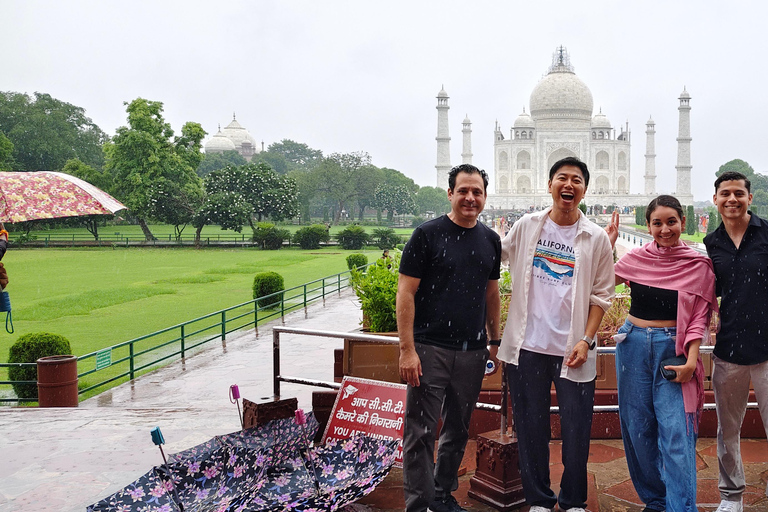 Agra: Skip-the-line Taj Mahal, Agra Fort & Baby Taj Day Tour Taj Mahal and Agra Tour With Car, Driver and Tour Guide