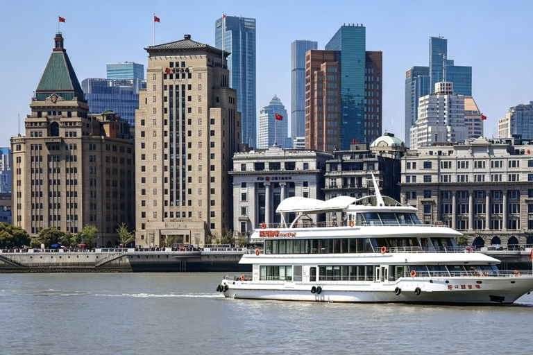 Huangpu River Night Cruise with 2 Departure Points Shiliupu Dock | Huangpu River Cruise Ticket