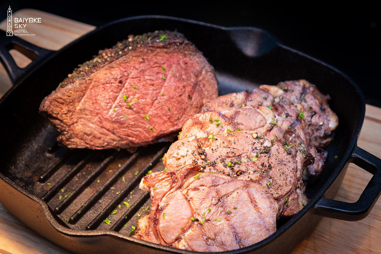 Bangkok: Baiyoke sky Dinner Buffet 79th Floor Stella Palace