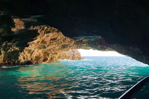 Depuis Kotor ou Tivat : Grotte bleue privée et pierres précieuses de Boka 3H