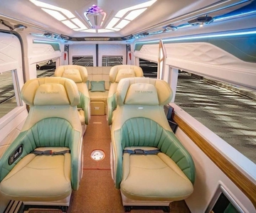 From Ninh Binh Transfer to Cat Ba by luxury limouisine van