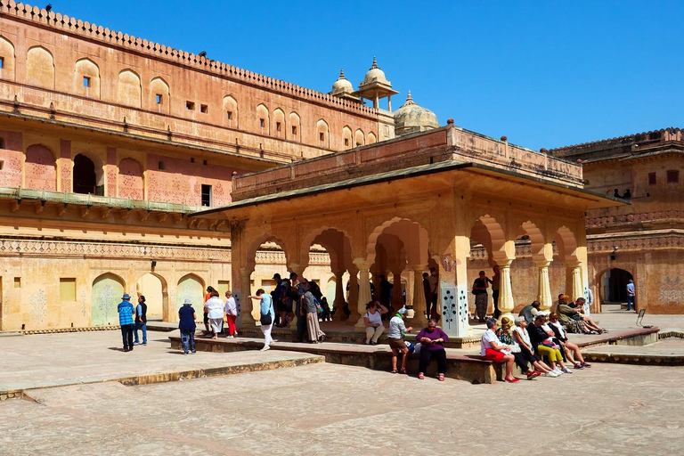 Verken de Forten van Jaipur: Amber, Jaigarh &amp; Nahargarh met zonsondergangDagvullende tour met gids door de forten van Jaipur