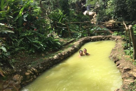 Saint Lucia: Kąpiel błotna w źródłach siarki i wodospad Toraille