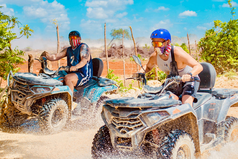 Punta Cana : Gedaan Buggy Excursies AtV /cenote op het Strand