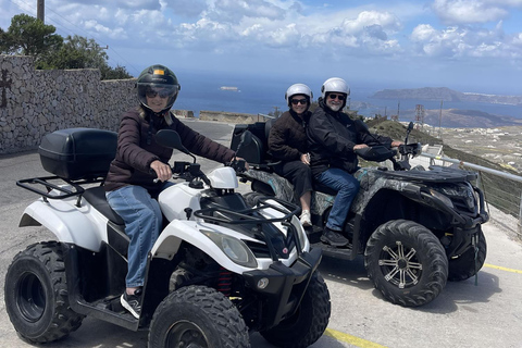 Santorini Panoramic ATV tour - Blue Domes & Volcanic Heights