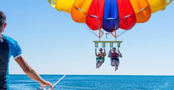 Soar & Explore: Boracay Parasailing + Island Hopping