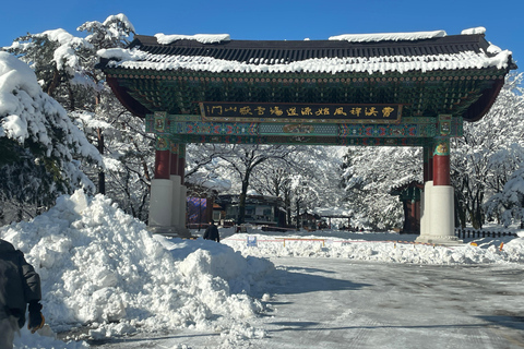 Seoul: Seorak Mountain, Oost DMZ en Sokcho TourSeorak Mt, Oost DMZ, Sockcho Stad Privétour