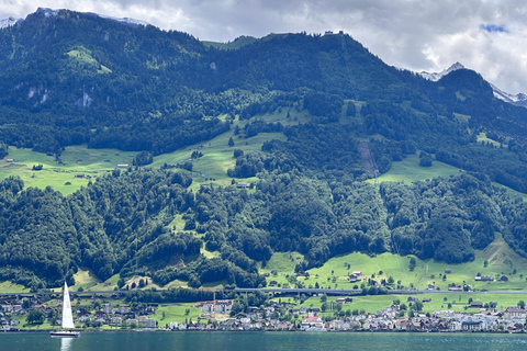 Lake Lucerne: Private Luxury Boat Cruise