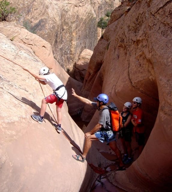 Moab: Chamisa Canyon Canyoneering Adventure | GetYourGuide