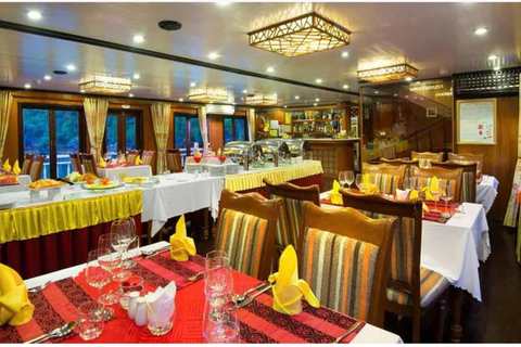 2-tägige Ha Long Bay Island Cruise Tour mit einem 3-Sterne-Kreuzfahrtschiff