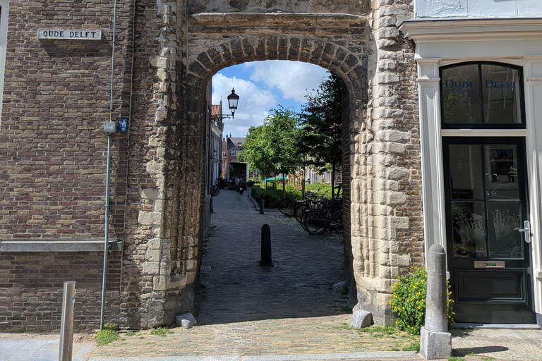 Delft: Private guided tour with a French-speaking guide
