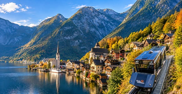 Salzburg: Private Hallstatt, Salt Mine, Funicular & Skywalk