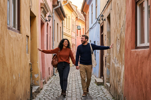 Bucharest : Peles, Bran & Wednesday Castles + Brasov Tour COACH TOUR Audio guide in 24 languages