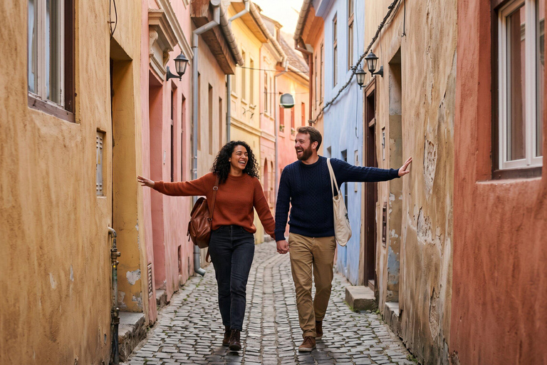 Bucharest : Peles, Bran & Wednesday Castles + Brasov Tour COACH TOUR Audio guide in 24 languages